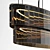 Elegant Arran Bentley Home Chandelier 3D model small image 3