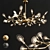 Sleek Firefly Chandelier: Modern Illumination 3D model small image 1