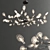 Sleek Firefly Chandelier: Modern Illumination 3D model small image 2