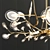 Sleek Firefly Chandelier: Modern Illumination 3D model small image 4