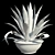 Title: American Blue Agave: Stunning Potted Plant 3D model small image 4