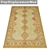 Title: 1952 Vintage Carpet Set 3D model small image 3