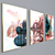 Stylish Canvas Painting with Frame 3D model small image 2