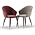 Sleek and Stylish Natuo Dining Chairs 3D model small image 4