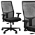 ErgoFlex Modern Office Chair 3D model small image 1