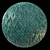 Seamless Teal Tile Material Kit 3D model small image 1