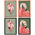Lively Flamingo Painting - Frame Mj01 3D model small image 2