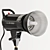 Godox SK300II: Versatile Lighting with Softbox & Beauty Dish 3D model small image 2