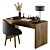 SleekWorkspace: Home Office 14 3D model small image 1