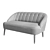 Modular Margot Sofa: Customizable & Stylish 3D model small image 5