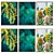 Artful Set: 3 Wall Paintings with Multiple Frame Options 3D model small image 2