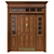 Classic 3D Max Door - 2000mm H-2600mm 3D model small image 7