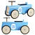 Janod Blue Car Ride-On for Kids 3D model small image 1