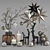 Festive Trim Set - Holiday Decor 3D model small image 1