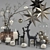 Festive Trim Set - Holiday Decor 3D model small image 3