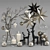 Festive Trim Set - Holiday Decor 3D model small image 6