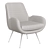 Versatile Moby Accent Chair: Customizable Color Options 3D model small image 5