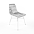 Modern Wicker Costa Chair Set 3D model small image 4