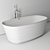  Inbani Vesta Freestanding Bathtub 3D model small image 5