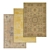 1961 Carpets Set: High-Quality Textures for Close & Distant Shots 3D model small image 1