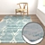 1962 Carpets Set: High-Quality Textures for Versatile Uses 3D model small image 5