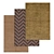 1963 Carpets Set - High Quality Textures & Multiple Variants 3D model small image 1