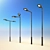Alpina m Street Lamp - Elegant Outdoor Lighting 3D model small image 2
