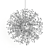 Elegant Crystal Chandelier 3D model small image 3