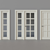 Sophisticated Chalet Interior Door 3D model small image 4