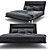 Elegance Embodied: Mr. Moonlight Bed 3D model small image 2