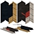 Tangram Carpets: Artistic & Versatile Flooring 3D model small image 1