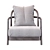 Alison Flexform Armchair: Elegant and Comfortable 3D model small image 4