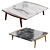 Minotti FYNN Marble Coffee Tables 3D model small image 4