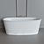 Luxury Bathing Bliss: Holiday Bathtub & Royal 5-Hole Mixer 3D model small image 2