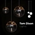 Elegant Pendant Lighting 3D model small image 1