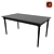 Elegant Ingatorp Extendable Table 3D model small image 2