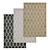 1964 Vintage Carpet Set 3D model small image 1