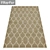 1964 Vintage Carpet Set 3D model small image 2