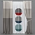 Versatile Curtain with Lush Transitions 3D model small image 1