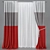 Versatile Curtain with Lush Transitions 3D model small image 2