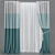 Versatile Curtain with Lush Transitions 3D model small image 4