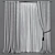 Versatile Curtain with Lush Transitions 3D model small image 5