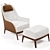 Luxurious Giorgetti Normal Armchair 3D model small image 1