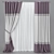 Title: Versatile Curtain Set with Color Transitions 3D model small image 2