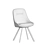 Luxurious Velvet Swivel Dining Chair 3D model small image 4