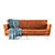 URBAN Sofa: Stylish Comfort by CTS SALOTTI 3D model small image 5