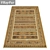 1977 Carpets Set: High-quality Textures for Close and Distant Shots 3D model small image 2