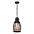 Industrial Amber Glass Pendant Lights 3D model small image 1