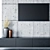 Sleek TV Unit with Impressive Dimensions 3D model small image 1