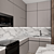 Modern Kitchen Interior Design 3D model small image 4